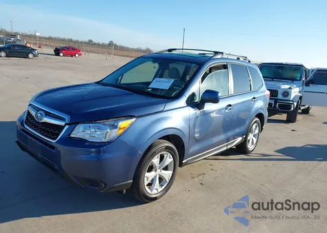 2014 Subaru Forester 2.5I Premium z USA, uszkodzony, nr VIN JF2SJAEC4EH465499